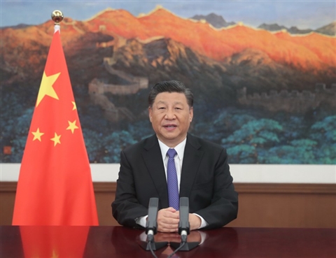 习近平在亚洲基础设施投资银行　第五届理事会年会视频会议开幕式上致辞