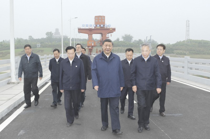 习近平在推进南水北调后续工程高质量发展座谈会上强调