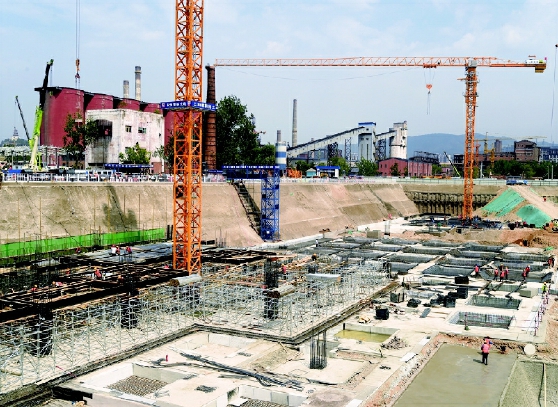 首钢北京园区城市织补创新工场项目施工稳步推进