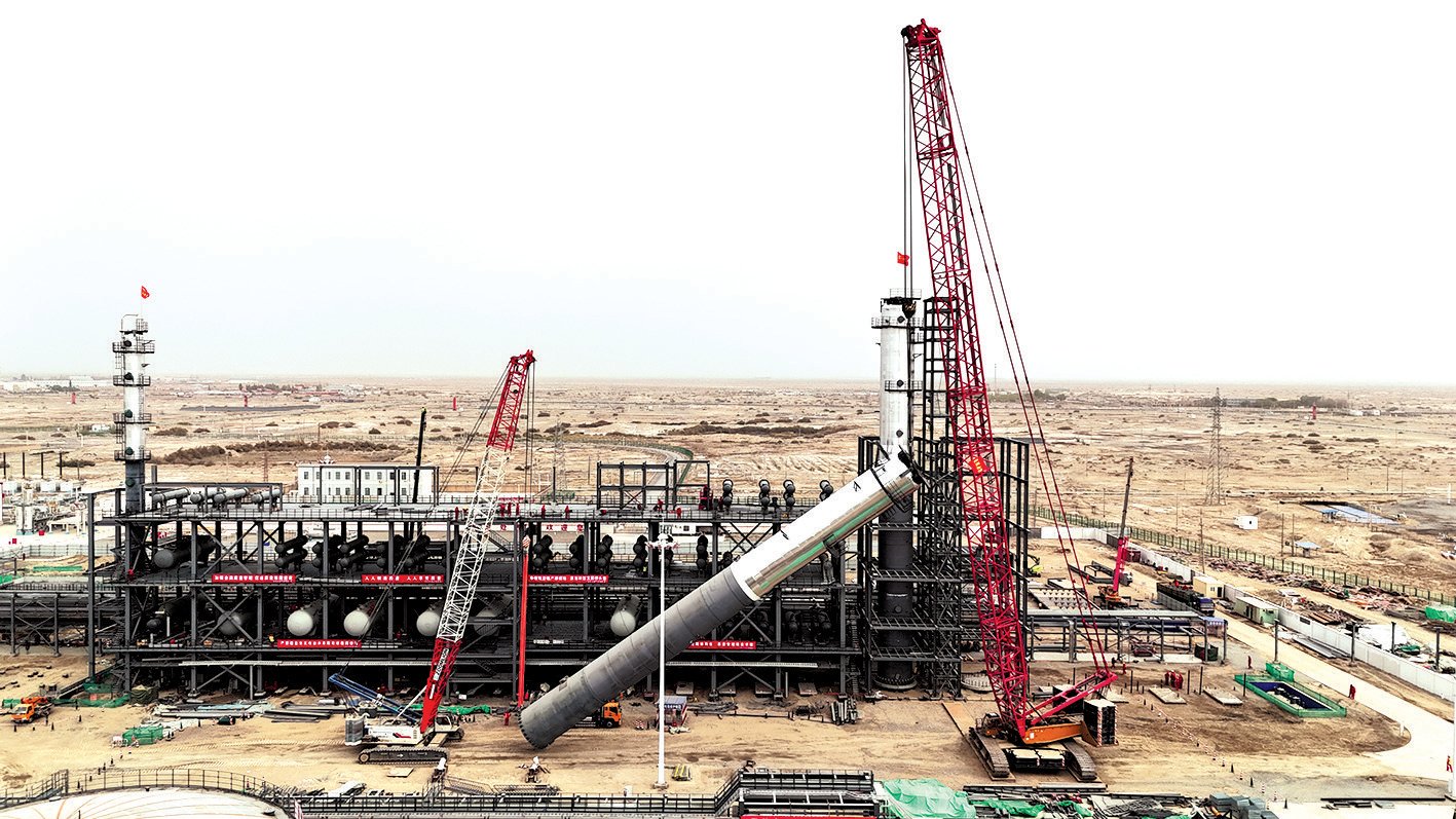 原油重点工程建设稳步推进